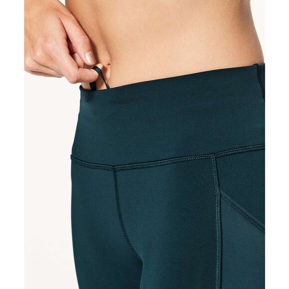 LULULEMON Home Stretch Crop 19" Size 4 Submarine - Picture 2 of 9